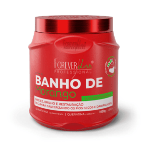 Máscara Banho de Verniz Morango Forever Liss 1kg